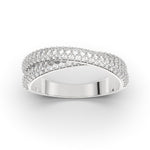 Load image into Gallery viewer, pave-crossover-cloud-diamond-wedding-ring-in-white-gold-FD11424B-NL-WG