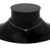 Load image into Gallery viewer, pave-diamond-ball-pendant-with-emerald-in--FDPD8426GEMGR-NL-RG