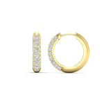 Load image into Gallery viewer, pave-diamond-hoops-earrings-in-yellow-gold-fdear11502angle1-NL-yg.jpg