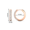 Load image into Gallery viewer, pave-diamond-hoopsearrings-in-rose-gold-fdear11502angle3-NL-rg_1080x1080_bba60159-880a-428c-a573-876e135efd4b