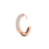 Load image into Gallery viewer, Pave Diamond Hoops Earrings