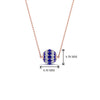 Load image into Gallery viewer, pave-diamond-sphere-pendant-with-blue-sapphire-in--FDPD8433GSABL-NL-RG