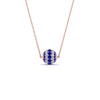 Load image into Gallery viewer, pave-diamond-sphere-pendant-with-blue-sapphire-in--FDPD8433GSABL-NL-RG
