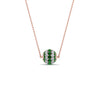 Load image into Gallery viewer, pave-diamond-sphere-pendant-with-emerald-in--FDPD8433GEMGR-NL-RG