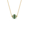 Load image into Gallery viewer, pave-diamond-sphere-pendant-with-emerald-in--FDPD8433GEMGR-NL-YG