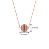 Load image into Gallery viewer, pave-diamond-sphere-pendant-with-orange-sapphire-in--FDPD8433GSAOR-NL-RG