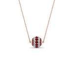 Load image into Gallery viewer, pave-diamond-sphere-pendant-with-ruby-in--FDPD8433GRUDR-NL-RG
