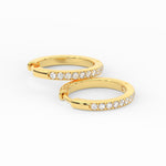 Load image into Gallery viewer, pave-set-round-diamond-hinged-hoop-earrings-in-yellow-gold-FDEAR11478ANGLE1-NL-YG.jpg