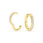 Load image into Gallery viewer, pave-set-round-diamond-hinged-hoop-earrings-in-yellow-gold-FDEAR11478ANGLE1-NL-YG.jpg