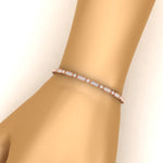 Load image into Gallery viewer, pave-set-womens-tennis-bracelet