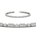 Load image into Gallery viewer, Pave Set Women's Tennis Bracelet