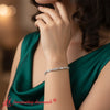 Load image into Gallery viewer, pave-set-women_s-tennis-bracelet-white-gold-fdobr70295-model