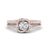Load image into Gallery viewer, pave-split-shank-halo-diamond-ring-in-FD9979RORANGLE3-NL-RG