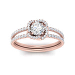 Load image into Gallery viewer, pave-split-shank-halo-diamond-ring-in-FD9979RORANGLE3-NL-RG