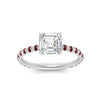 Load image into Gallery viewer, pave-under-halo-asscher-ruby-engagement-ring-in-white-gold-FD10060ASRGRUDRANGLE5-NL-WG.jpg?v=1770718242