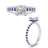 Load image into Gallery viewer, pave-under-halo-asscher-sapphire-engagement-ring-in-white-gold-FD10060ASRGSABLANGLE3-NL-WG.jpg?v=1770718243