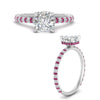 Load image into Gallery viewer, pave-under-halo-cushion-pink-sapphire-engagement-ring-in-white-gold-FD10060CURGSADRPIANGLE3-NL-WG_689018c7-2072-4a5e-b5a6-a7af0bc1c53c.jpg?v=1770718281