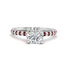 Load image into Gallery viewer, pave-under-halo-cushion-ruby-engagement-ring-in-white-gold-FD10060CURGRUDR-NL-WG.jpg?v=1770718267