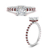 Load image into Gallery viewer, pave-under-halo-cushion-ruby-engagement-ring-in-white-gold-FD10060CURGRUDRANGLE3-NL-WG.jpg?v=1770718267