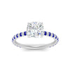Load image into Gallery viewer, pave-under-halo-cushion-sapphire-engagement-ring-in-white-gold-FD10060CURGSABLANGLE5-NL-WG.jpg?v=1770718267