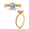 Load image into Gallery viewer, pave-under-halo-emerald-cut-orange-sapphire-engagement-ring-in-yellow-gold-FD10060EMRGSAORANGLE3-NL-YG_7b013f9e-2c9c-4d4d-8147-6294273e7134.jpg?v=1770718301