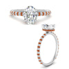 Load image into Gallery viewer, pave-under-halo-oval-orange-sapphire-engagement-ring-in-white-gold-FD10060OVRGSAORANGLE3-NL-WG.jpg?v=1770718361
