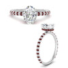 Load image into Gallery viewer, pave-under-halo-oval-ruby-engagement-ring-in-white-gold-FD10060OVRGRUDRANGLE3-NL-WG.jpg?v=1770718361