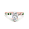 Load image into Gallery viewer, pave-under-halo-pear-emerald-engagement-ring-in-rose-gold-FD10060PERGEMGR-NL-RG.jpg?v=1770718383