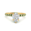 Load image into Gallery viewer, pave-under-halo-pear-emerald-engagement-ring-in-yellow-gold-FD10060PERGEMGR-NL-YG.jpg?v=1770718383