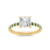 Load image into Gallery viewer, pave-under-halo-princess-cut-emerald-engagement-ring-in-yellow-gold-FD10060PRRGEMGRANGLE5-NL-YG.jpg?v=1770718407