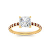 Load image into Gallery viewer, pave-under-halo-princess-cut-ruby-engagement-ring-in-yellow-gold-FD10060PRRGRUDRANGLE5-NL-YG.jpg?v=1770718407