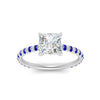 Load image into Gallery viewer, pave-under-halo-princess-cut-sapphire-engagement-ring-in-white-gold-FD10060PRRGSABLANGLE5-NL-WG_04b366d6-1369-4b69-ac16-6cd77a019cd8.jpg?v=1770718420