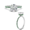 Load image into Gallery viewer, pave-under-halo-round-emerald-engagement-ring-in-white-gold-FD10060RORGEMGRANGLE3-NL-WG_9c92e78f-f842-487a-9861-0f338313e78a.jpg?v=1770718452
