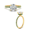 Load image into Gallery viewer, pave-under-halo-round-emerald-engagement-ring-in-yellow-gold-FD10060RORGEMGRANGLE3-NL-YG_95397ab7-e86f-4745-a0cb-75726489a33a.jpg?v=1770718452