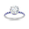 Load image into Gallery viewer, pave-under-halo-round-sapphire-engagement-ring-in-white-gold-FD10060RORGSABLANGLE5-NL-WG_111d2f7e-ed22-4bc9-9560-f8f85d13aef7.jpg?v=1770718464
