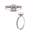 Load image into Gallery viewer, pave-under-halo-semi-mount-ruby-engagement-ring-in-white-gold-FD10060SMRGRUDRANGLE3-NL-WG.jpg?v=1770717133