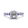Load image into Gallery viewer, pave-under-halo-semi-mount-sapphire-engagement-ring-in-white-gold-FD10060SMRGSABL-NL-WG.jpg?v=1770717132