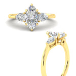 Load image into Gallery viewer, pear-accent-marquise-cathedral-engagement-ring-in-yellow-gold-fdenr9210mqrangle3-nl-yg