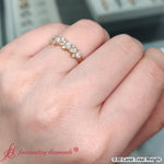 Load image into Gallery viewer, pear-and-round-cluster-anniversary-band-in-yellow-gold-fd9174b-0-50-ct-fancy-1-yg