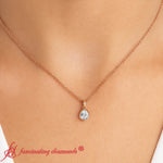 Load image into Gallery viewer, pear-bezel-diamond-teardrop-pendant-in-rose-gold-fdpd10538pe-1-00ct-model