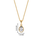 Load image into Gallery viewer, pear-bezel-diamond-teardrop-pendant-in-yellow-gold-fdpd10538peangle1-1-00ct-nl-yg-hw_bc724347-8b8f-410d-a969-d2aa606160ee