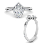 Load image into Gallery viewer, pear-crown-halo-diamond-engagement-ring-in-FD10008PERANGLE3-NL-WG-Box