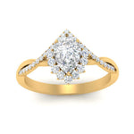 Load image into Gallery viewer, pear-crown-halo-diamond-engagement-ring-in-FD10008PERANGLE3-NL-YG