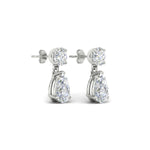 Load image into Gallery viewer, pear-cut-diamond-stud-earrings-with-drop-design-in-white-gold-fdear11550peangle4-nl-wg_f8227449-8740-484d-ae65-f0db28bd7ecf.jpg?v=1769058047