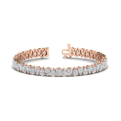pear-diamond-14-ct-tennis-bracelet