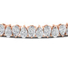 Load image into Gallery viewer, pear-diamond-14-ct-tennis-bracelet