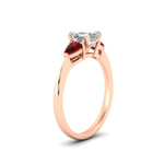 Load image into Gallery viewer, pear-diamond-cathedral-asscher-cut-engagement-ring-with-ruby-in-rose-gold-fdenr9210asrgrudrangle2-nl-rg.jpg?v=1758259331