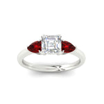 Load image into Gallery viewer, pear-diamond-cathedral-asscher-cut-engagement-ring-with-ruby-in-white-gold-fdenr9210asrgrudrangle5-nl-wg.jpg?v=1758259331
