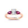 Load image into Gallery viewer, pear-diamond-cathedral-emerald-cut-engagement-ring-with-pink-sapphire-in-rose-gold-fdenr9210emrgsadrpiangle5-nl-rg.jpg?v=1758097711
