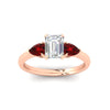 Load image into Gallery viewer, pear-diamond-cathedral-emerald-cut-engagement-ring-with-ruby-in-rose-gold-fdenr9210emrgrudrangle5-nl-rg.jpg?v=1758097711